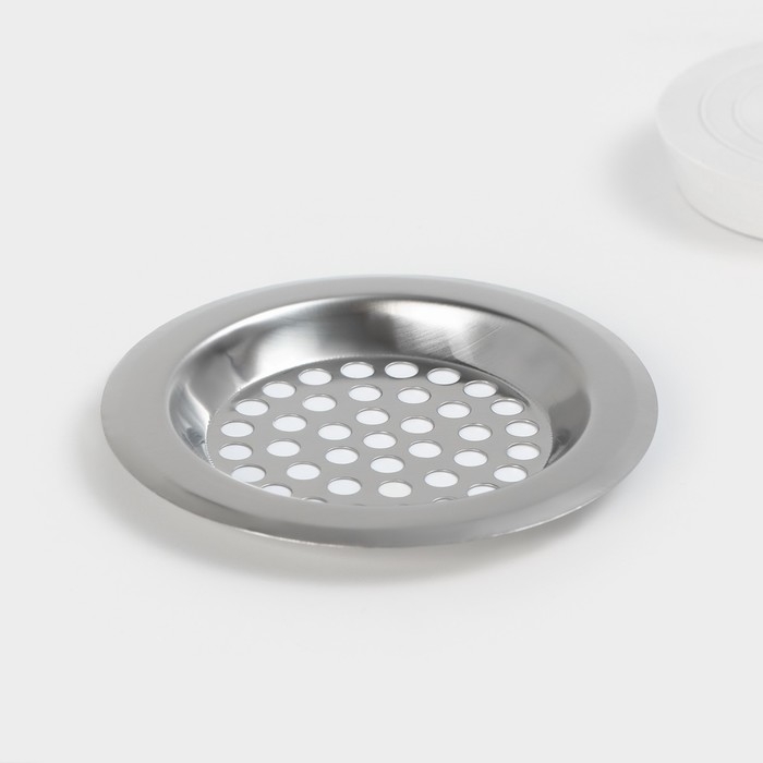 Набор фильтров для раковины с пробкой, 2 шт: (пробка d=5,2 см), (фильтр d=7,4 см) Набор фильтров для раковины с пробкой, 2 шт: (пробка d=5,2 см), (фильтр d=7,4 см)