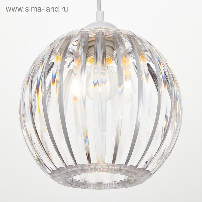 Светильник BayerLux 3330/1, 1хЕ27 15Вт, прозрачный 21х24+60 см