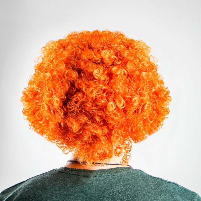 Карнавальный парик &laquo;Объём&raquo;, 120 г, цвет рыжий