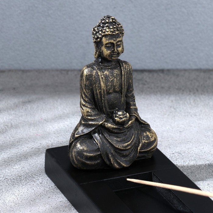 Подставка для благовоний Подставка для благовоний "Всех благ", 24 х 7 х 11 см, бетон