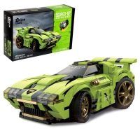 Конструктор Гонка &laquo;Цикада&raquo;, инерционный механизм, 443 детали