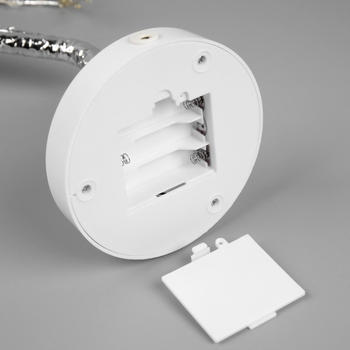 Светодиодный куст «Ива» 45 см, 108 LED, постоянное свечение, батарейки ААх3 (не в комплекте), USB, свечение тёплое белое Светодиодный куст «Ива» 45 см, 108 LED, постоянное свечение, батарейки ААх3 (не в комплекте), USB, свечение тёплое белое