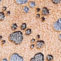 Коврик для отдыха животных, двусторонний (флис+ротанг), 86 х 60 см, бежевый Коврик для отдыха животных, двусторонний (флис+ротанг), 86 х 60 см, бежевый