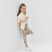 Леггинсы (лосины) детские KAFTAN Leo love, р. 28 (86-92 см)