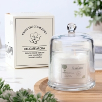 Свеча ароматическая в банке "Dome", английская груша и фрезия Свеча ароматическая в банке "Dome", английская груша и фрезия