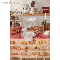 Скатерть "Этель" Bakery house 220х147 см, 100% хлопок, репс 210 г/м2