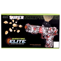 Пистолет Black,стреляет гелевыми пульками, подвижный затвор, аккумулятор 3.7V Пистолет Black,стреляет гелевыми пульками, подвижный затвор, аккумулятор 3.7V