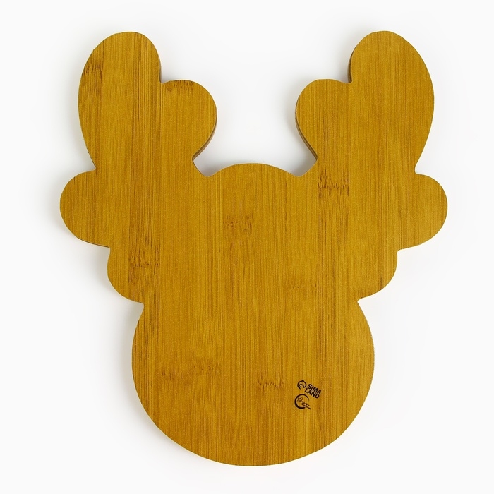 Новый год. Менажница деревянная «Зимний олень», 27 х 30 см Новый год. Менажница деревянная «Зимний олень», 27 х 30 см