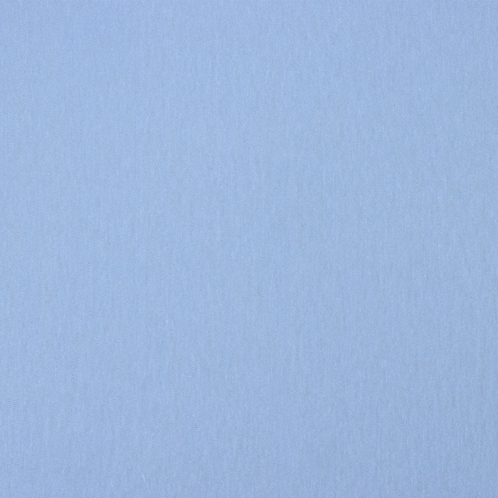 Трикотажная простыня на резинке 160х200х20см, голубой, кулирка 120г/м, хл100%