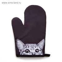 Варежка Этель Love Life "Кошечка" 26*16 см, 100% п/э
