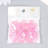 Набор бусин для творчества пластик "Звезда. Ярко-розовый перламутр" н-р 20 гр 1,1х1,1х0,4 см Набор бусин для творчества пластик "Звезда. Ярко-розовый перламутр" н-р 20 гр 1,1х1,1х0,4 см