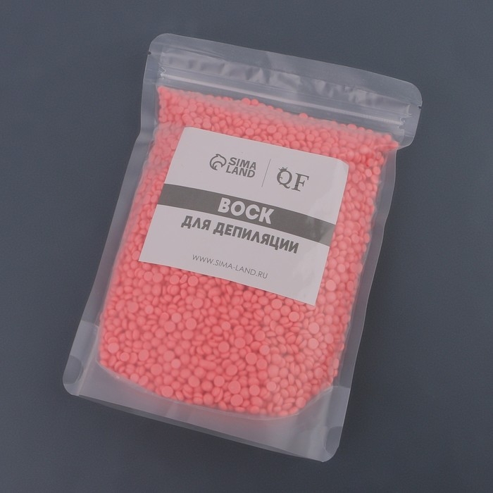 Воск для депиляции, плёночный, в гранулах, 500 гр, цвет розовый Воск для депиляции, плёночный, в гранулах, 500 гр, цвет розовый