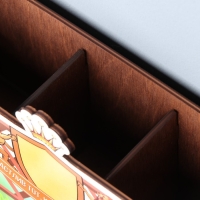 Ключница "Счастлив тот .." 3 отделения, 24х19х6 см Ключница "Счастлив тот .." 3 отделения, 24х19х6 см