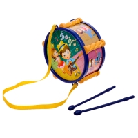 Барабан детский &laquo;Малышок&raquo;, цвета МИКС