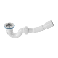 Сифон для душевого поддона "АНИ Пласт" Варяг VE115, 1 1/2" х 40 мм, с гофрой 40/50 мм Сифон для душевого поддона "АНИ Пласт" Варяг VE115, 1 1/2" х 40 мм, с гофрой 40/50 мм