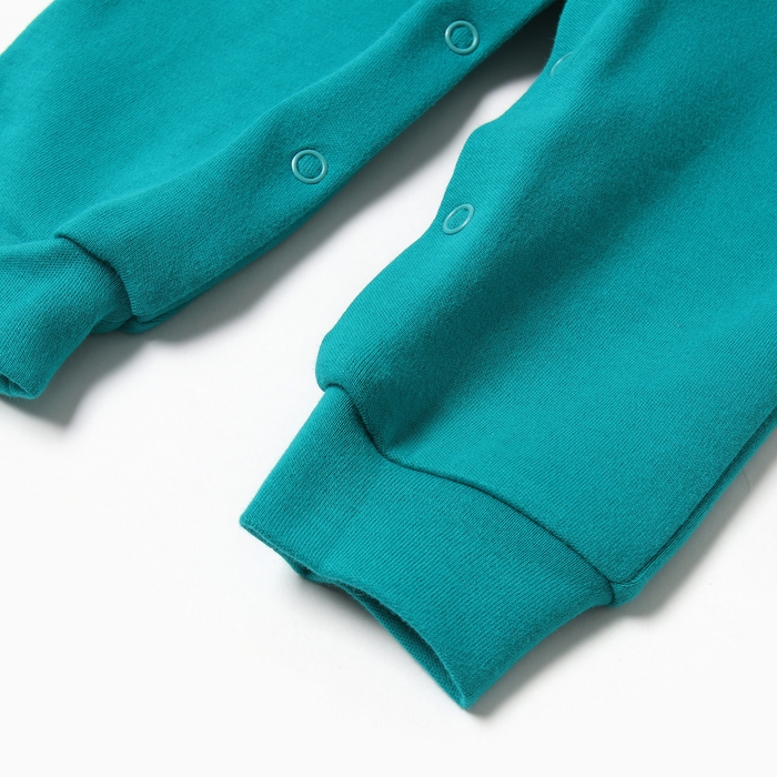 Комбинезон детский, цвет зелёный, рост 80 см