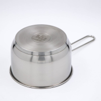 Ковш для кипячения молока, 1,75 л, d=16 см, капсульное дно, стеклянная крышка, индукция Ковш для кипячения молока, 1,75 л, d=16 см, капсульное дно, стеклянная крышка, индукция