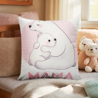 Подушка декоративная "Мишутки мама" Подушка декоративная "Мишутки мама"