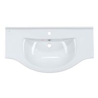 Комплект мебели для ванной: Тумба "Элеганс 100/3" + раковина" Эльбрус",  97 х 33 х 82 см