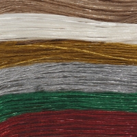 Набор металлизированных ниток мулине, 8 ± 1 м, 6 шт Набор металлизированных ниток мулине, 8 ± 1 м, 6 шт