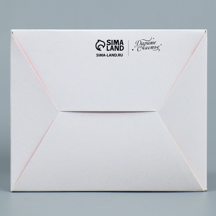 Коробка новогодняя для мини-букетов «Happy New Year», 12 х 17 х 10 см, Новый год Коробка новогодняя для мини-букетов «Happy New Year», 12 х 17 х 10 см, Новый год