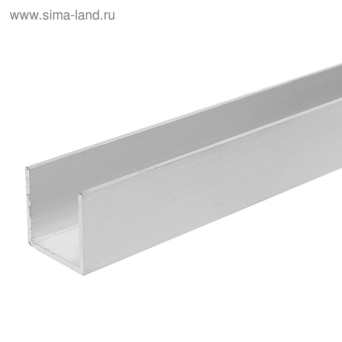 Профиль алюминиевые  П-образный 10*10*10*1,5мм 2м