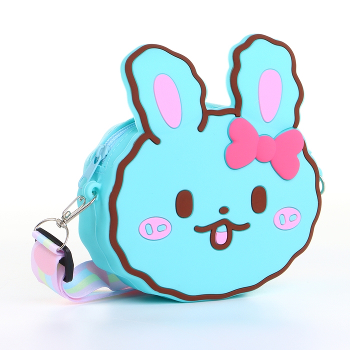 Сумка детская на молнии &laquo;Выбражулька&raquo;, цвет бирюзовый