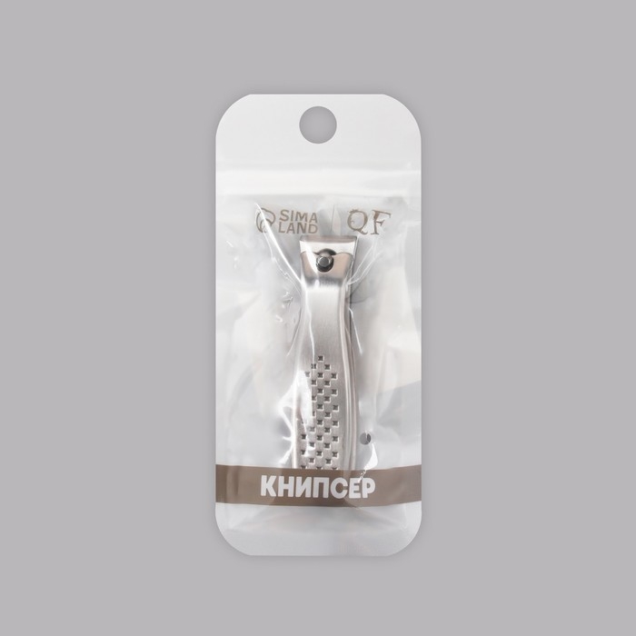 Кусачки - книпсер педикюрные, 8 см, цвет серебристый Кусачки - книпсер педикюрные, 8 см, цвет серебристый