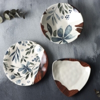 Тарелка керамическая &laquo;Фьюжен&raquo;, 18 х 18 см, цвет белый