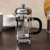 Чайник заварочный френч - пресс на ножках &laquo;Металлик&raquo;, 600 мл