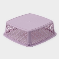 Ваза для хлеба и фруктов Amor, 20×6 см, цвет МИКС Ваза для хлеба и фруктов Amor, 20×6 см, цвет МИКС