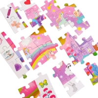 Пазлы &laquo;Найди и покажи. Сказочный город единорогов&raquo;, 88 деталей