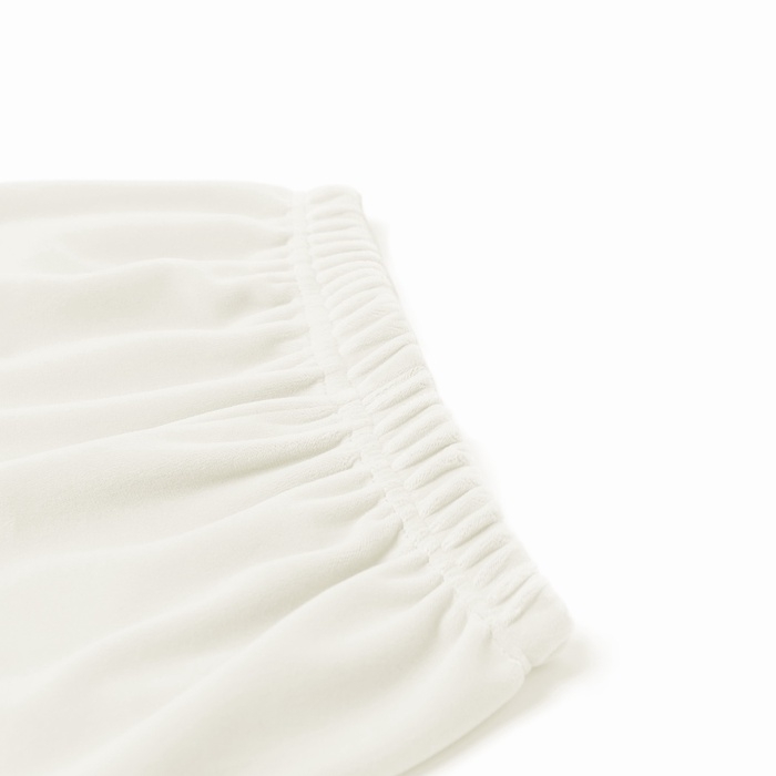 Костюм (шорты и футболка) Крошка Я Plushy, р. 92-98 см, молочный