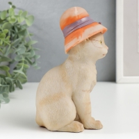 Сувенир полистоун "Кошечка в дамской шляпке" 16,5х7,5х10 см Сувенир полистоун "Кошечка в дамской шляпке" 16,5х7,5х10 см