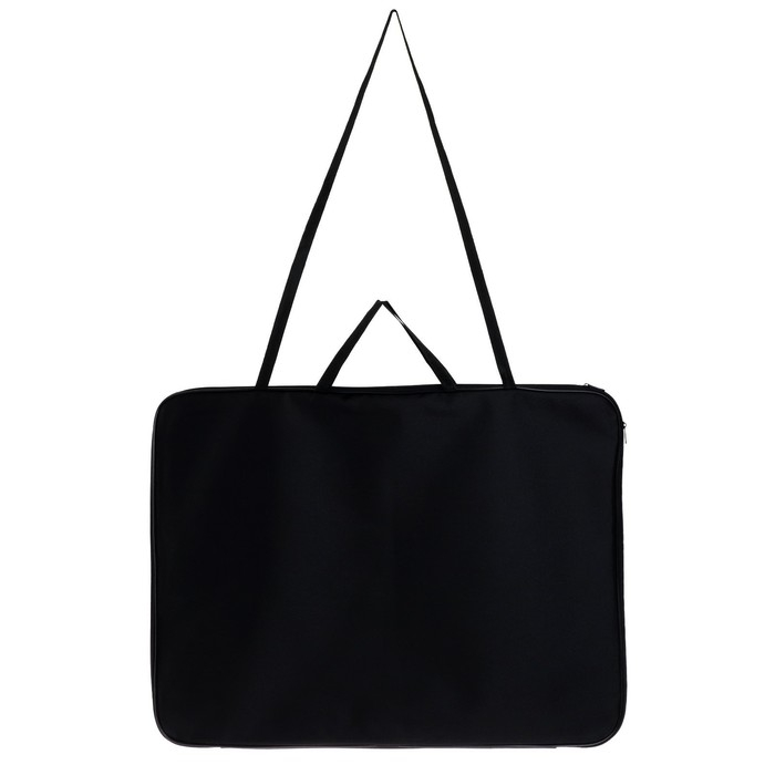 Папка А2 с ручками, текстиль, 670 х 500 мм, ПДМ-5, Calligrata, Чёрная Папка А2 с ручками, текстиль, 670 х 500 мм, ПДМ-5, Calligrata, Чёрная