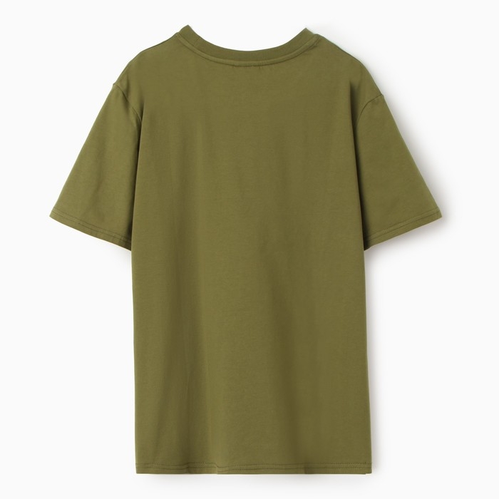 Футболка мужская FEARLESS, цвет хаки, размер 56 Футболка мужская FEARLESS, цвет хаки, размер 56