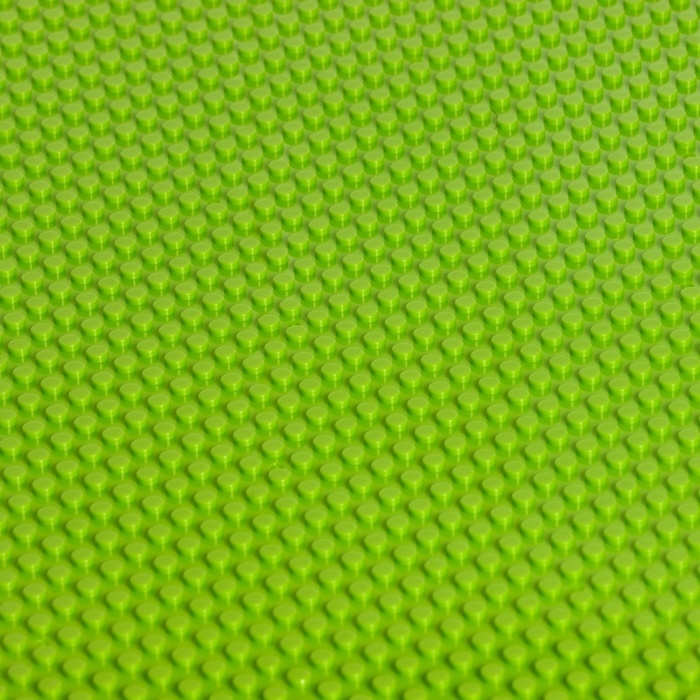 Пластина-основание для конструктора, 40 &times; 40 см, цвет салатовый