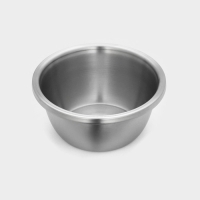 Миска из нержавеющей стали «Проф», 1,8 л, 20×9 см, матовая, толщина стали 0,6 мм Миска из нержавеющей стали «Проф», 1,8 л, 20×9 см, матовая, толщина стали 0,6 мм