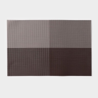 Салфетка сервировочная на стол &laquo;Настроение&raquo;, 45&times;30 см, цвет коричневый