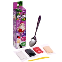 Ложка для декора полимерной глиной «Новый год! Зайка в шарфике», новогодний набор для творчества Ложка для декора полимерной глиной «Новый год! Зайка в шарфике», новогодний набор для творчества