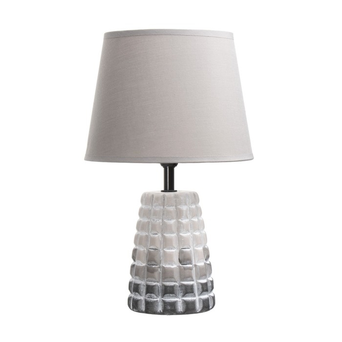 Настольная лампа "Сулитан" E14 40Вт бежевый-коричневый 20х20х33 см RISALUX