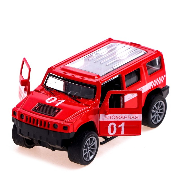 Набор машин металлических &laquo;Спецслужбы&raquo;, 4 штуки, 1:48, инерция, открываются двери