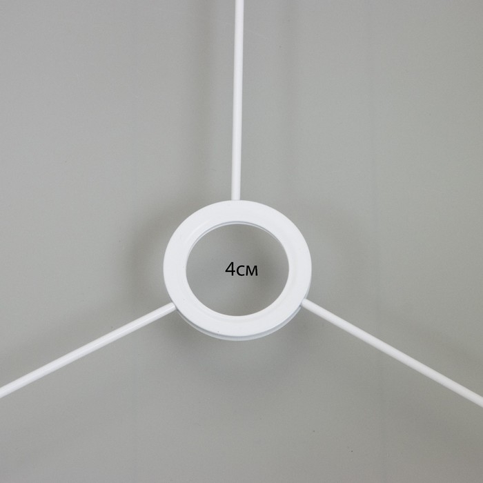 Абажур для торшера Абажур для торшера "Классика" Е27 бежевый 40х40х22см