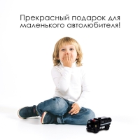 Грузовик металлический «КАМАЗ. ДПС», 1:52, инерционный, звуковые и световые эффекты, цвет чёрный Грузовик металлический «КАМАЗ. ДПС», 1:52, инерционный, звуковые и световые эффекты, цвет чёрный