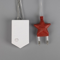 Гирлянда &laquo;Бахрома&raquo; 1.8 &times; 0.5 м, IP20, прозрачная нить, 48 LED, свечение синее, 8 режимов, 220 В