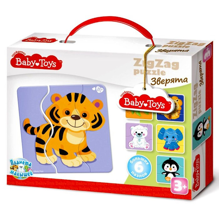 Макси-пазл «Зверята» Макси-пазл «Зверята»