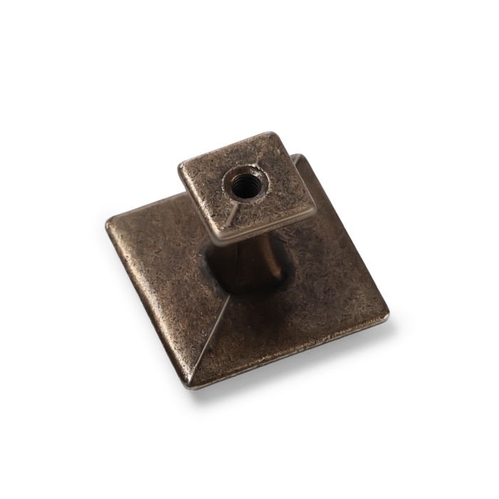 Ручка кнопка ТУНДРА РК119AB, бронза Ручка кнопка ТУНДРА РК119AB, бронза