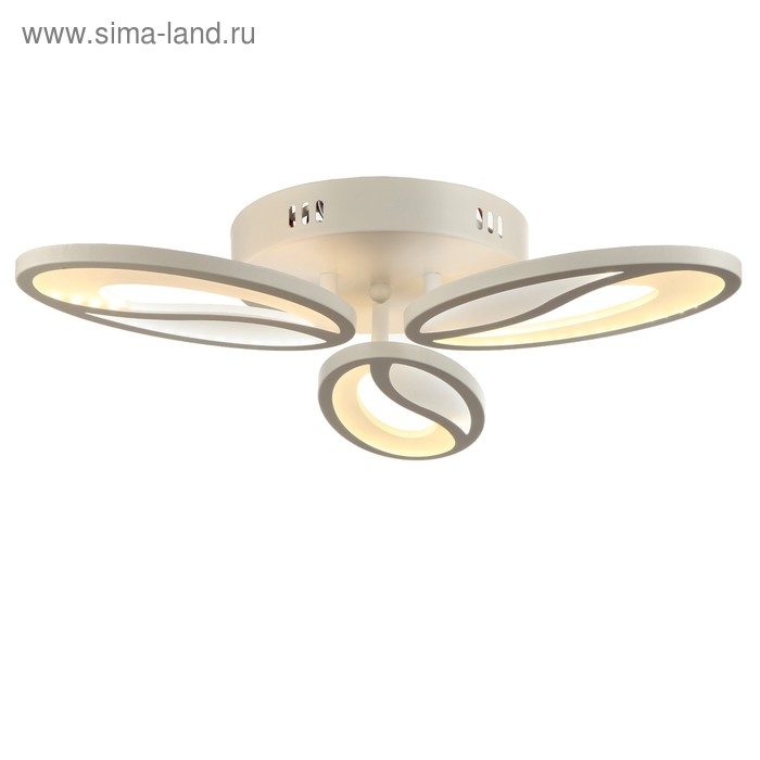 Люстра ГАЛЛОП 5327/3 LED 50Вт белый 46x11x46 см