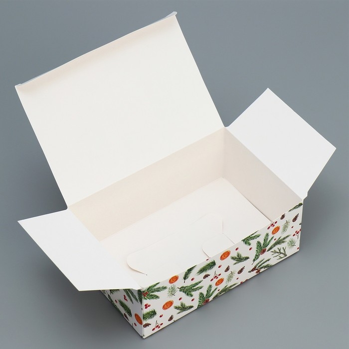 Коробка подарочная новогодняя складная &laquo;Уютного нового года&raquo;, 18 х 12 х 7 см, Новый год