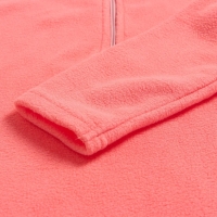 Джемпер для девочки флисовый, цвет персиковый, рост 122-128 см